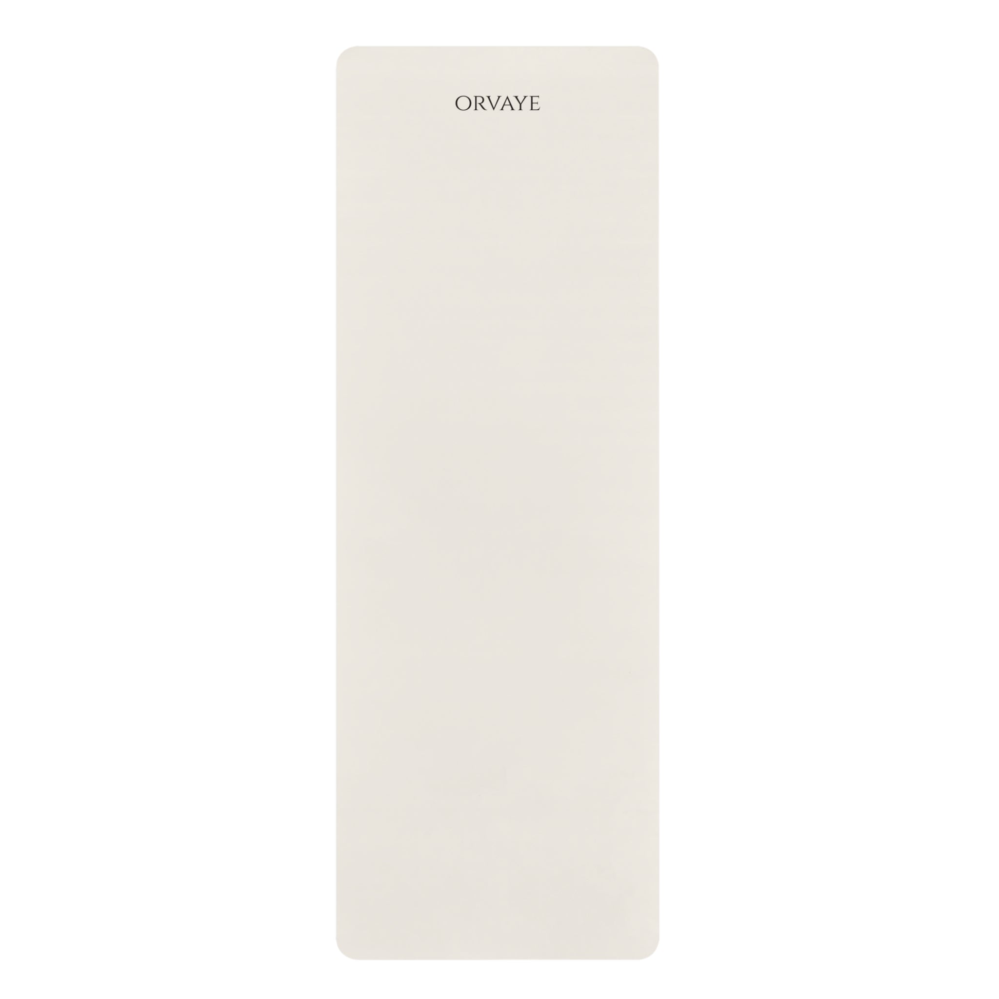 Rubber Yoga Mat — Minimal Alignment Mat with Lotus Center Guide